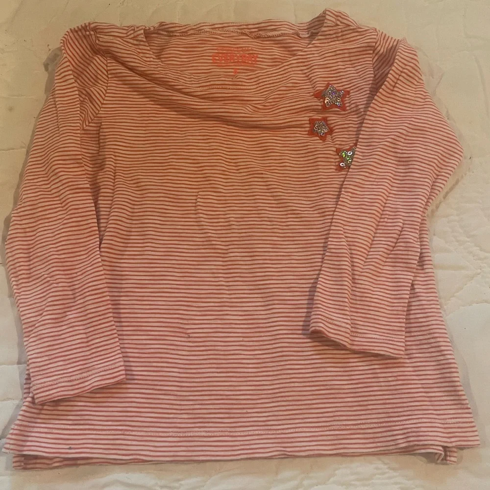 Crewcuts Kids Long Sleeve Tees - Pink, Gray, and Navy
